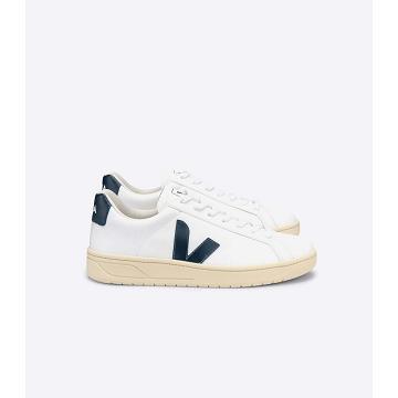 White/Blue Men's Veja URCA CWL Shoes | AU 274NWY